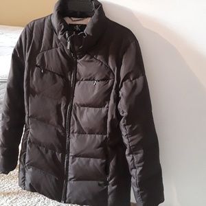 Calvin Klein Down Coat  Faux Fur detachable hood